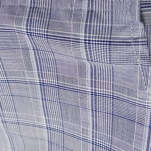 Tommy Hilfiger Blue Plaid Button Up Shirt Men's Size 2XL Wrinkle Free - Picture 11 of 16